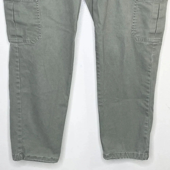 ASOS Design Army Olive Green Cargo Pants W32 L30 Utility Style Pockets Relaxed - Picture 6 of 11